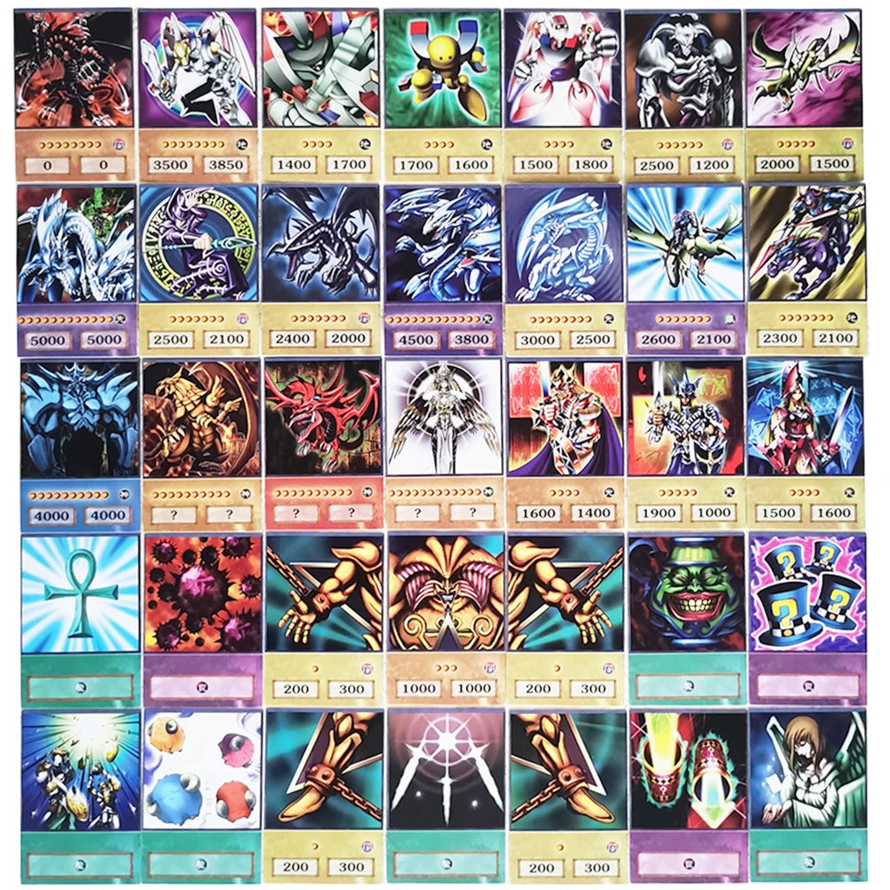 100pcs YGO Anime Style Cards