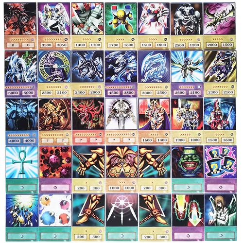 100pcs YGO Anime Style Cards