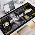 US Dollar Mouse Pad Non-slip w/ Seamed Edge