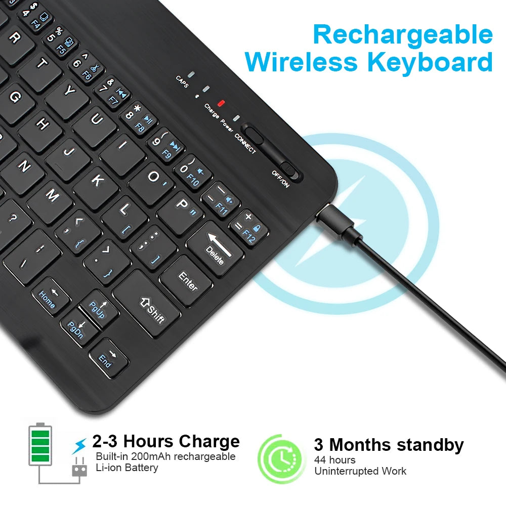 Rechargeable Wireless Mini Keyboard