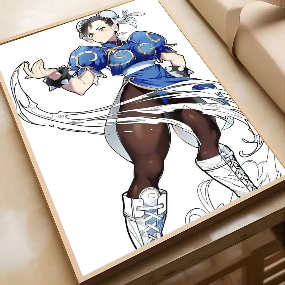ChunLi Street Fighter Wall Art Collection
