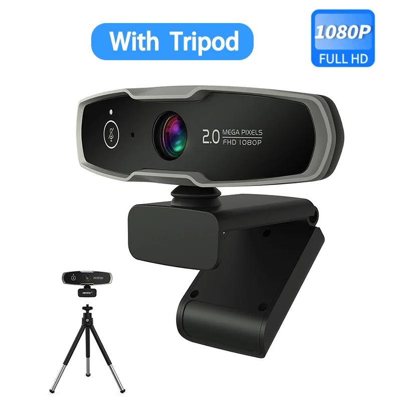 4K Webcam Full HD WebCam With Microphone And Tripod