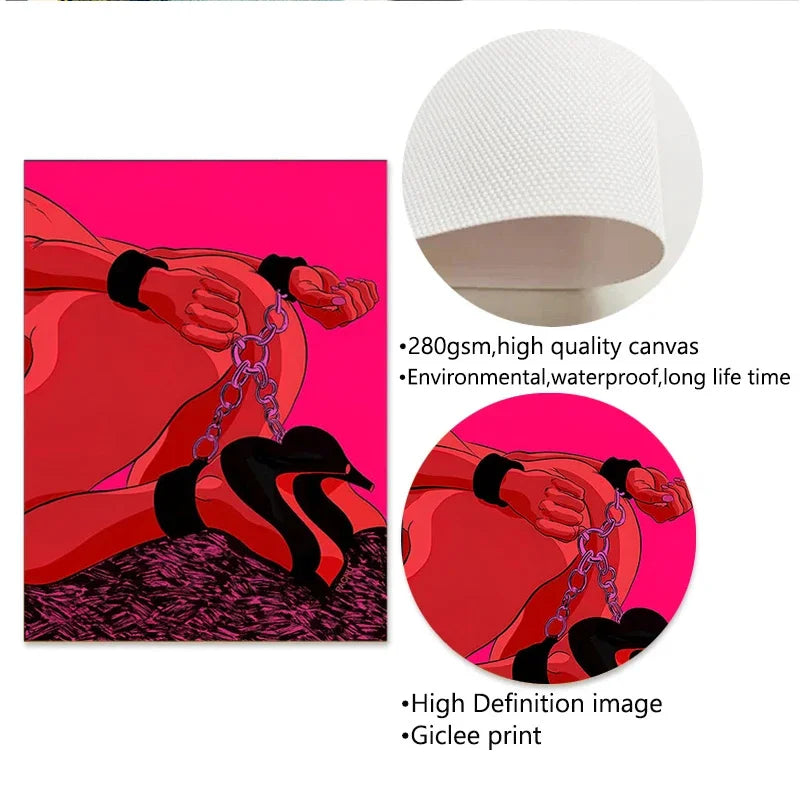Dom&Sub Sexy Wall Art Collection
