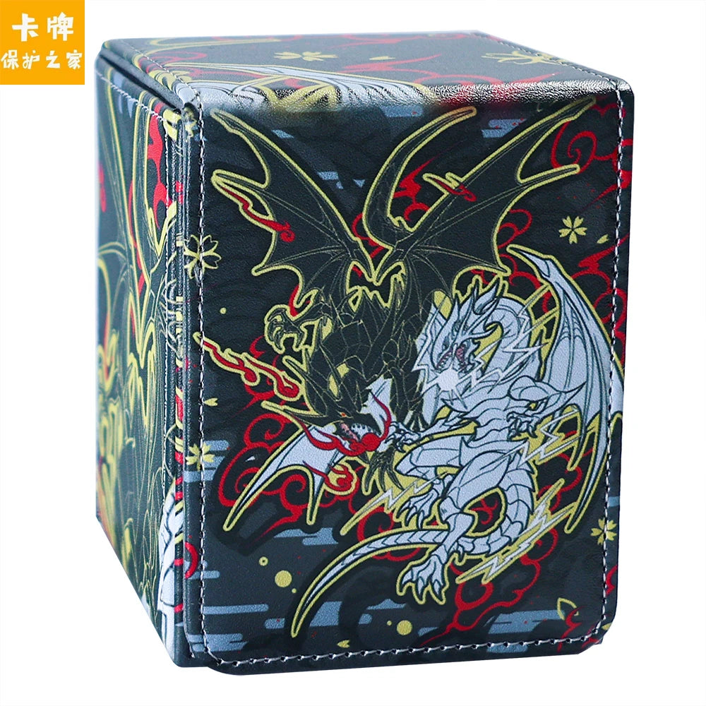 Yu-Gi-OH! Blue-Eyes Red Eyes  Large Capacity Leather Deck Box