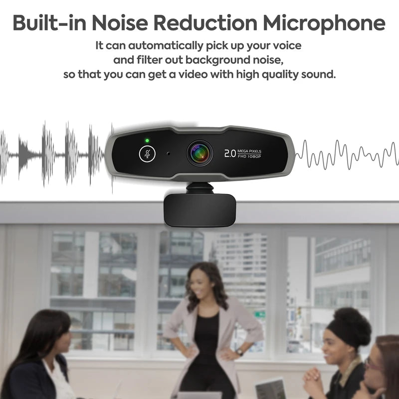 4K Webcam Full HD WebCam With Microphone And Tripod