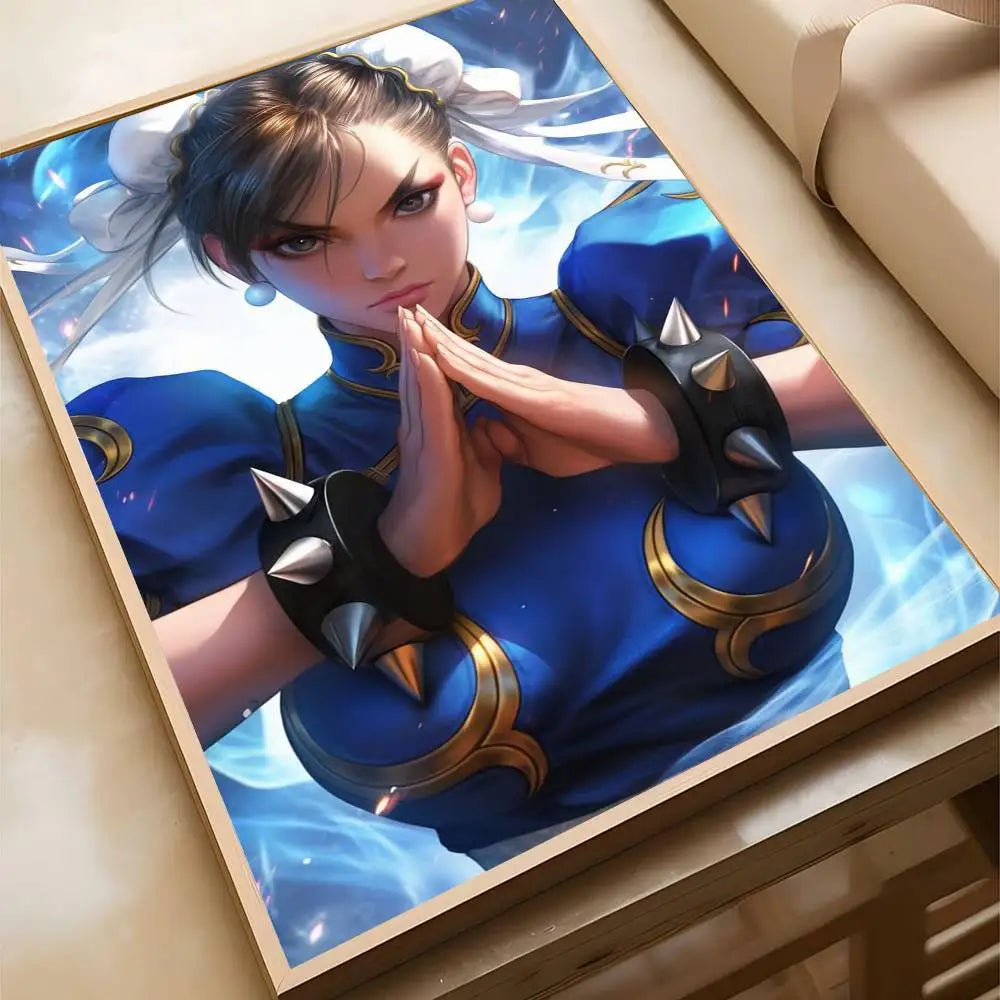 ChunLi Street Fighter Wall Art Collection