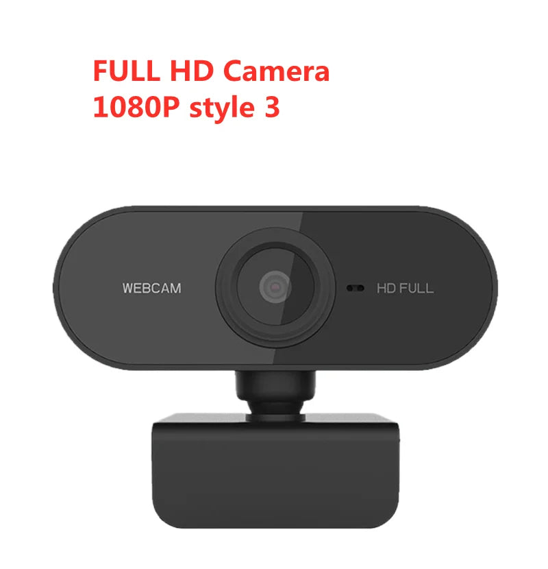 Full HD USB WebCam W/ Microphone - Plug And Play