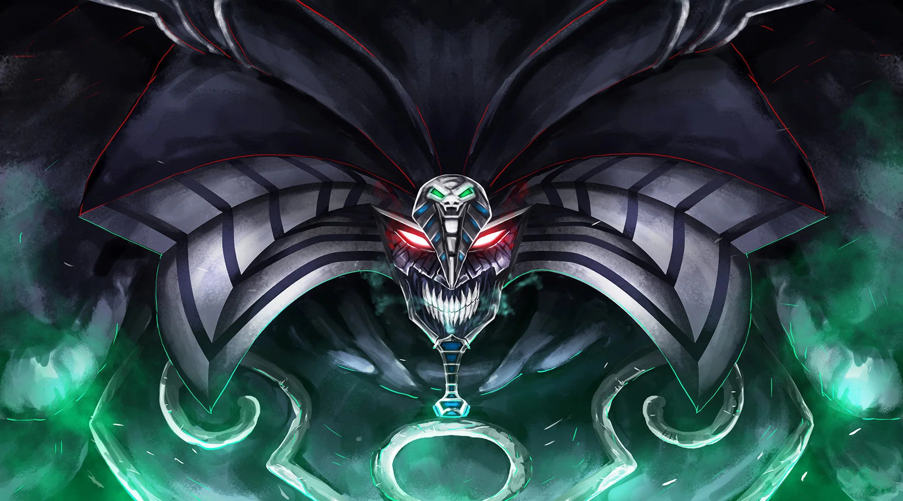 YGO 'Exodia The Forbidden One' Playmat  600x350x2mm