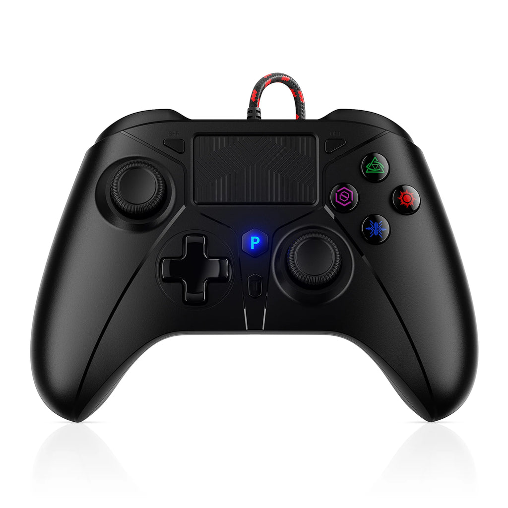 Wired Gamepad for PS5&PC With Turbo Touchpad Hall Trigger