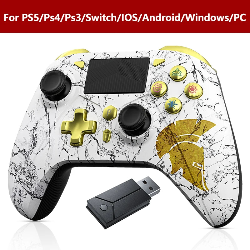 Gamepad For PS5 Console - Dual Vibration - Hall Effect - Turbo Touchpad