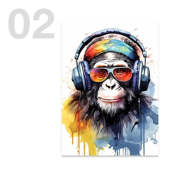 Gaming Animals Wall Art Collection