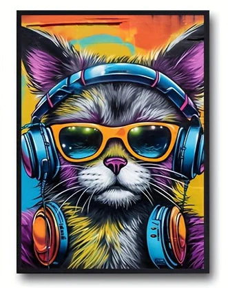 Cool Animal Graffiti Wall Art Collection