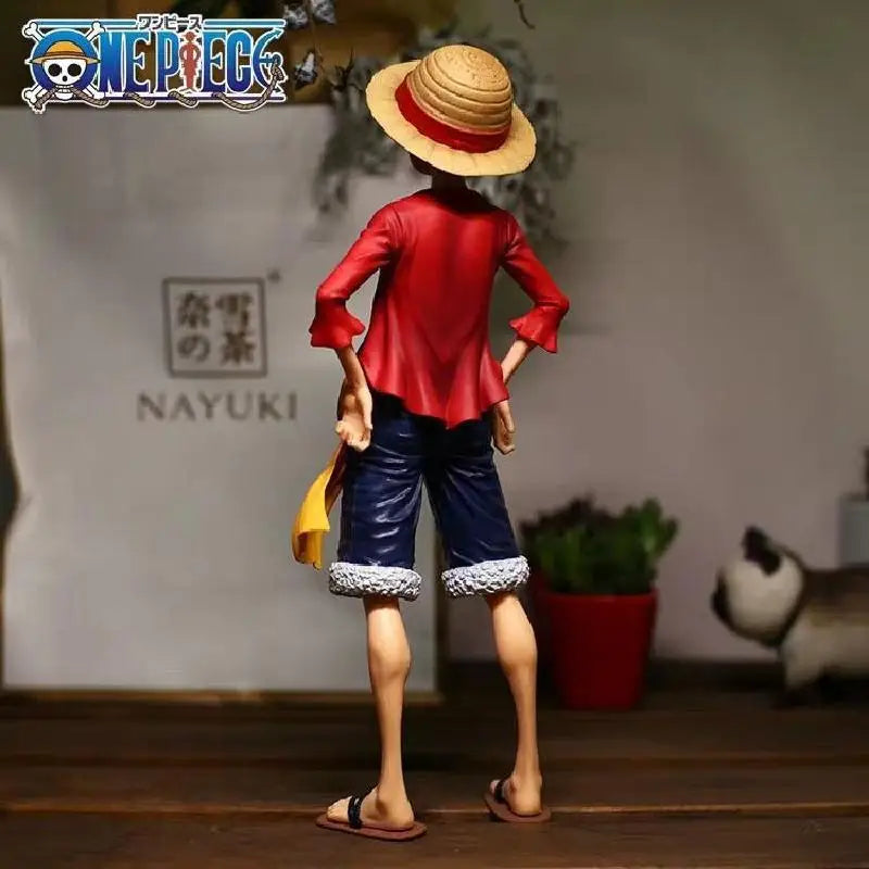 28cm Luffy One Piece Anime - Three Form Face Changing Action Figurine