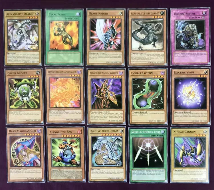 66Pcs W/Box YGO Proxy Cards