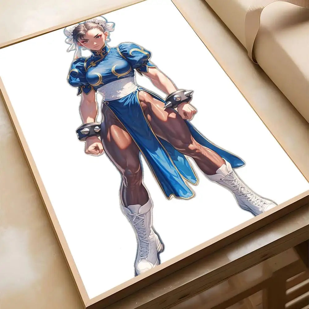 ChunLi Street Fighter Wall Art Collection