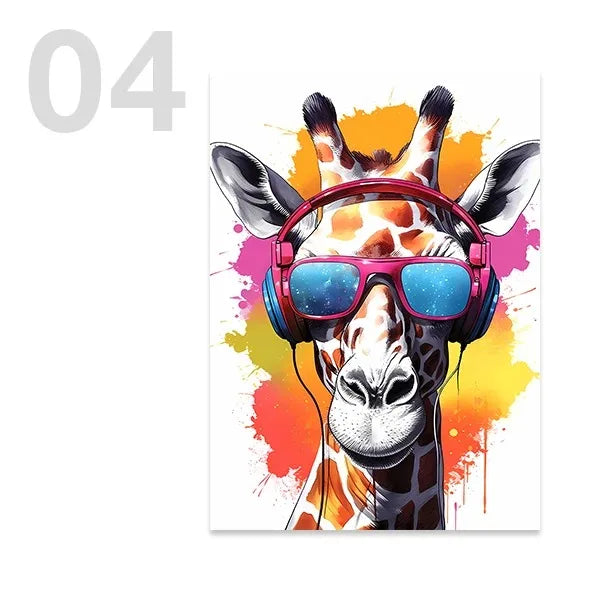 Gaming Animals Wall Art Collection