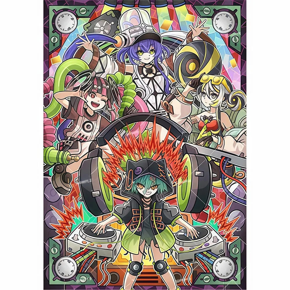 60pc 63*90mm YGO Killer Tune Anime Collection Card Sleeves