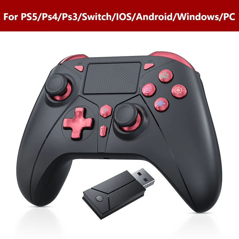 Gamepad For PS5 Console - Dual Vibration - Hall Effect - Turbo Touchpad