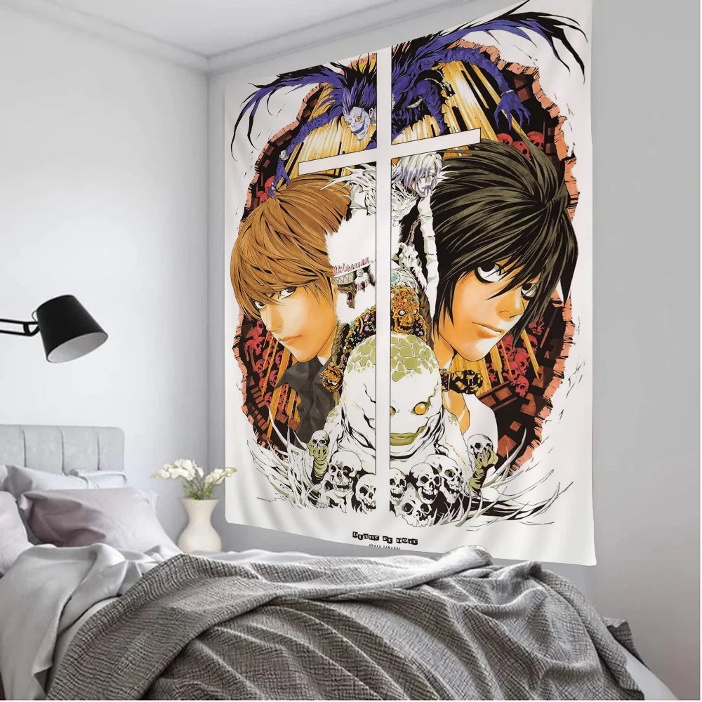 DEATH NOTE Tapestry Wall Art Collection