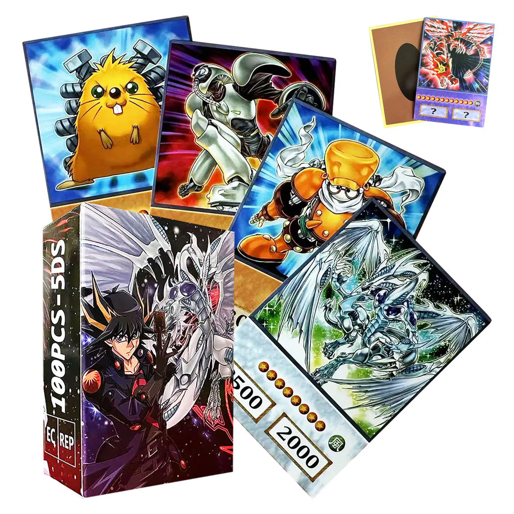 100pcs YGO Anime Style Cards