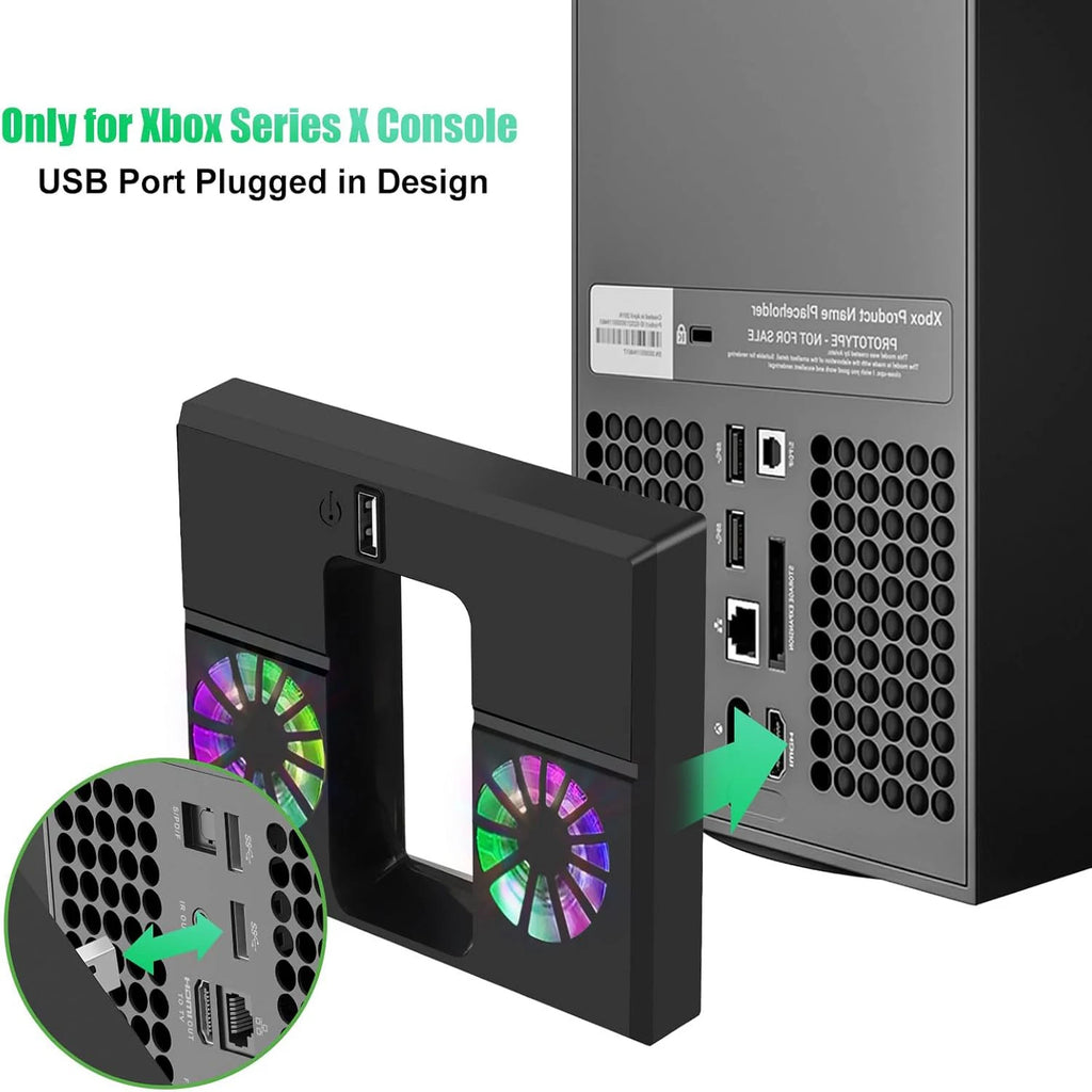 Colorful Cooling Fan for Xbox Series X