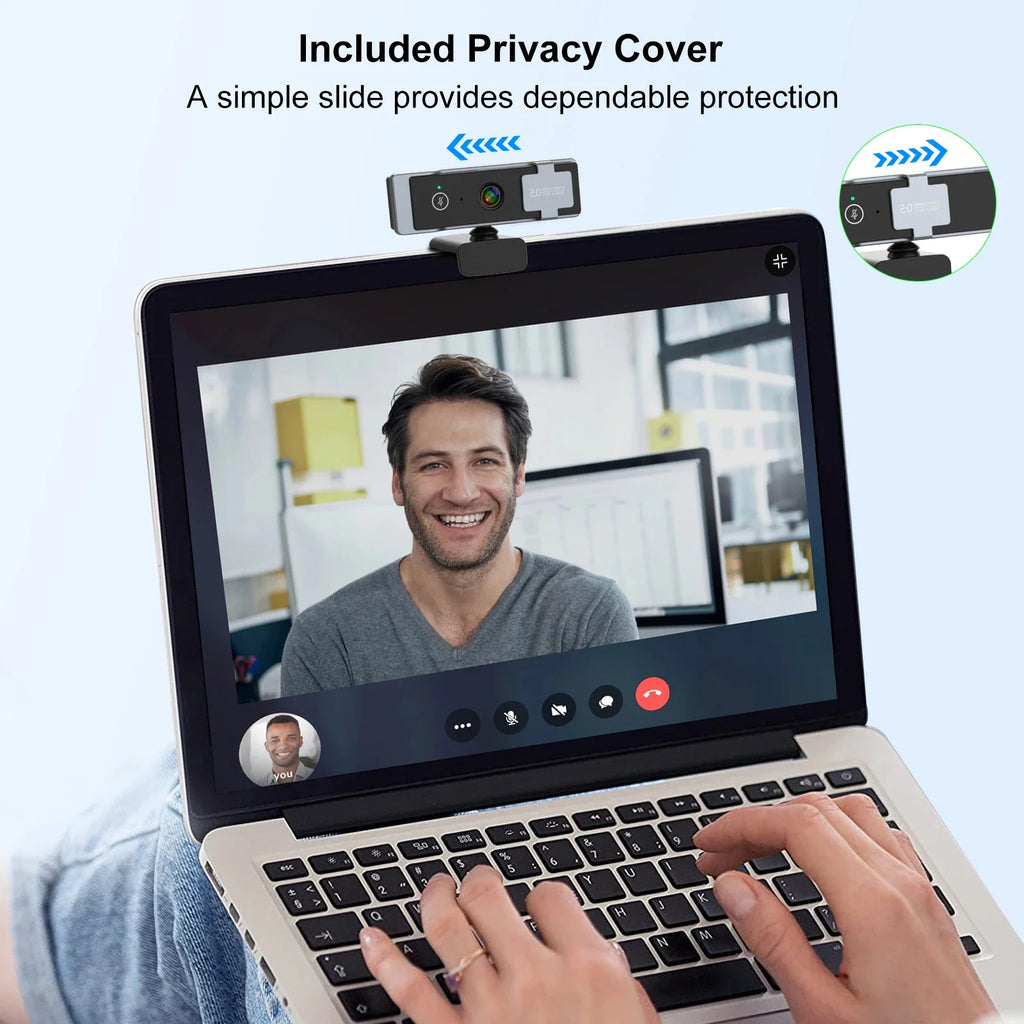 4K Webcam Full HD WebCam With Microphone And Tripod