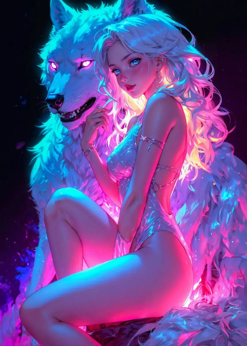 Retro Sexy Anime Wall Art