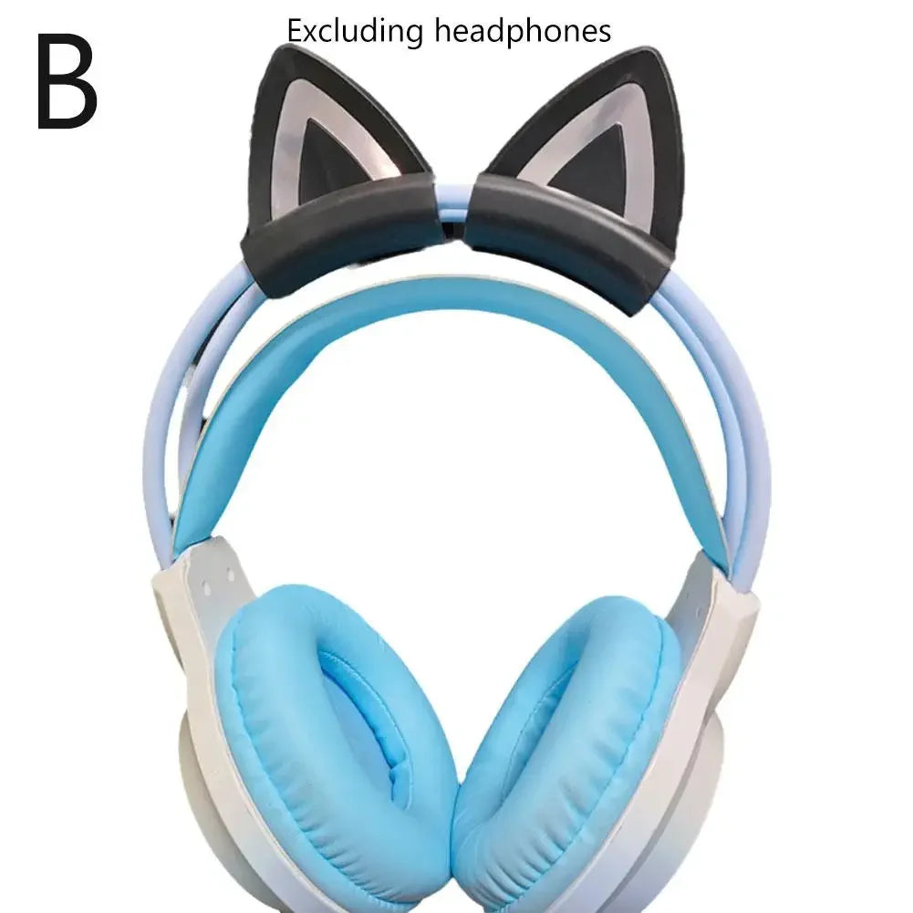 Cat Ear Attachment For Gaming Headphones