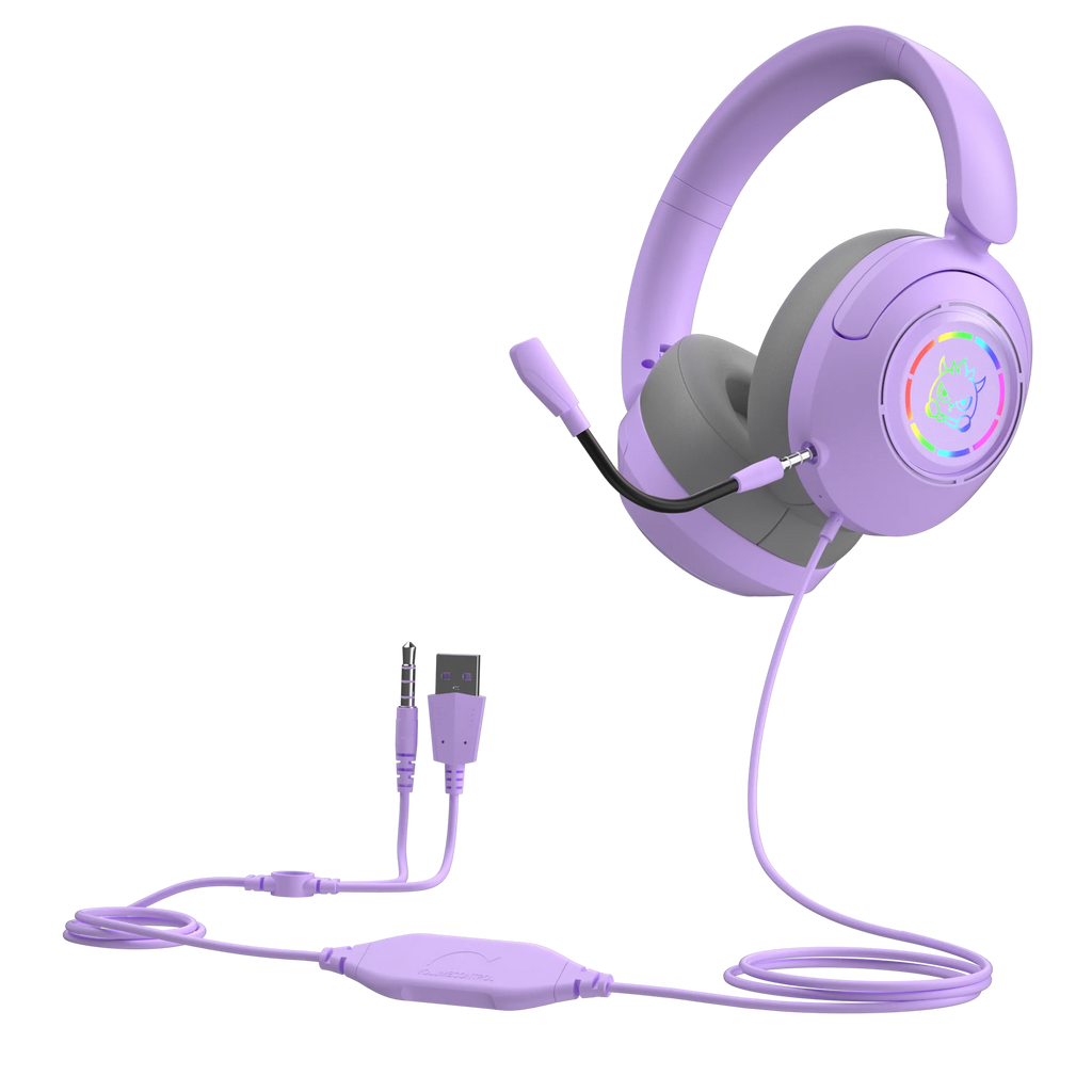 Wired Gaming Headphones w/ Microphone For PC