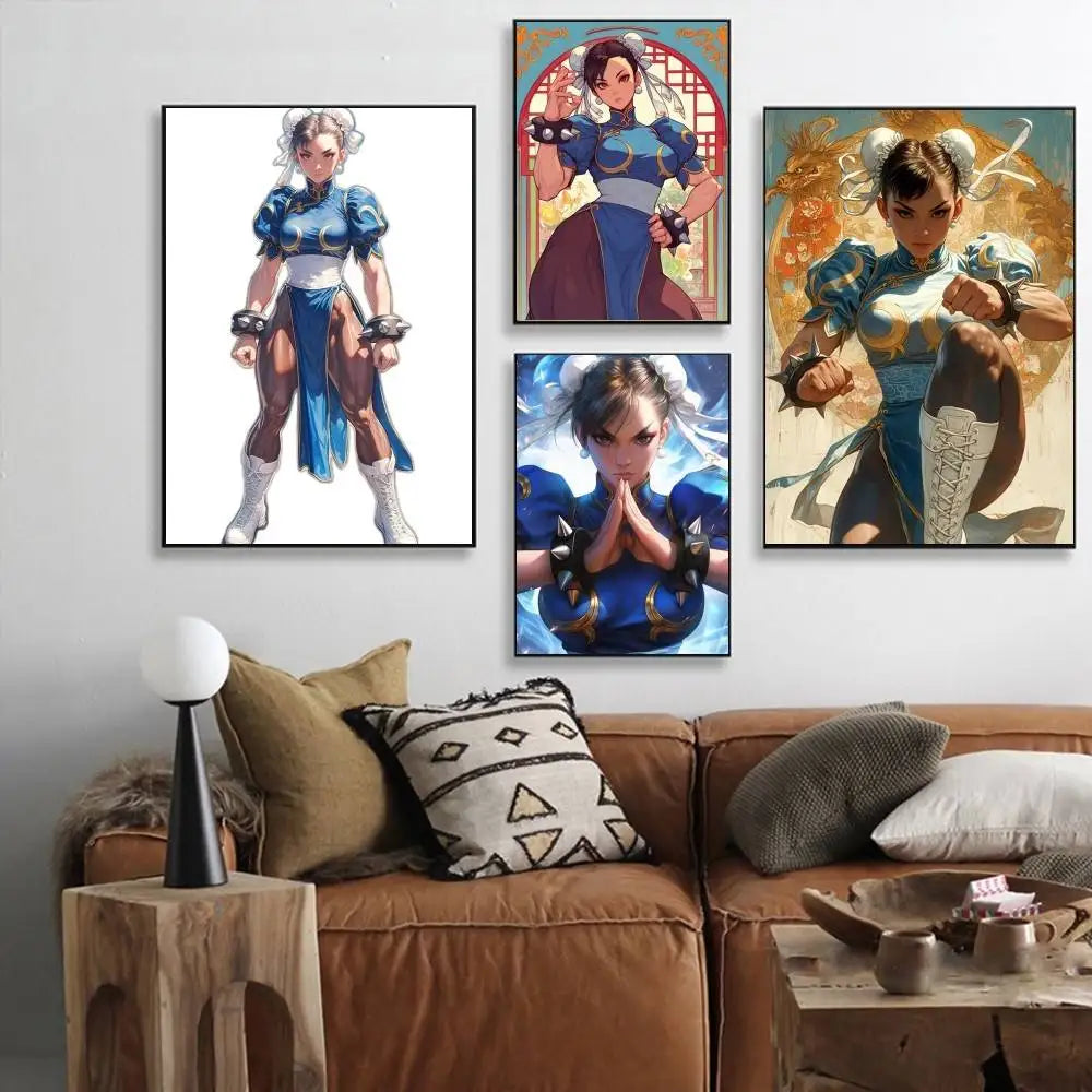 ChunLi Street Fighter Wall Art Collection