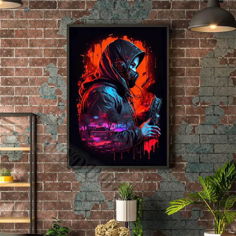 Dark Punk Wall Art Collection