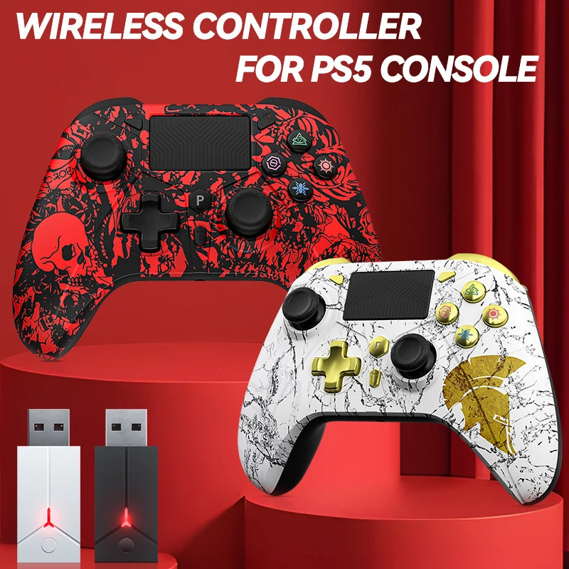 Gamepad For PS5 Console - Dual Vibration - Hall Effect - Turbo Touchpad