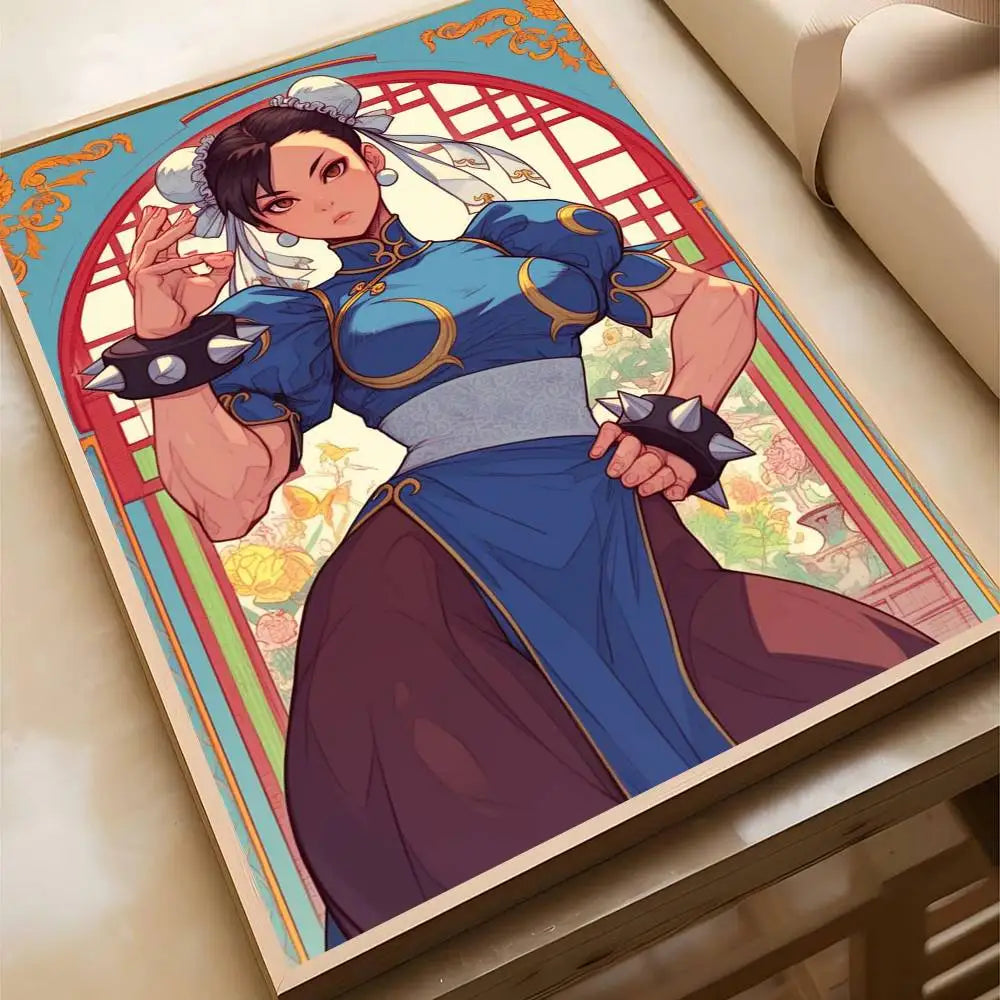 ChunLi Street Fighter Wall Art Collection