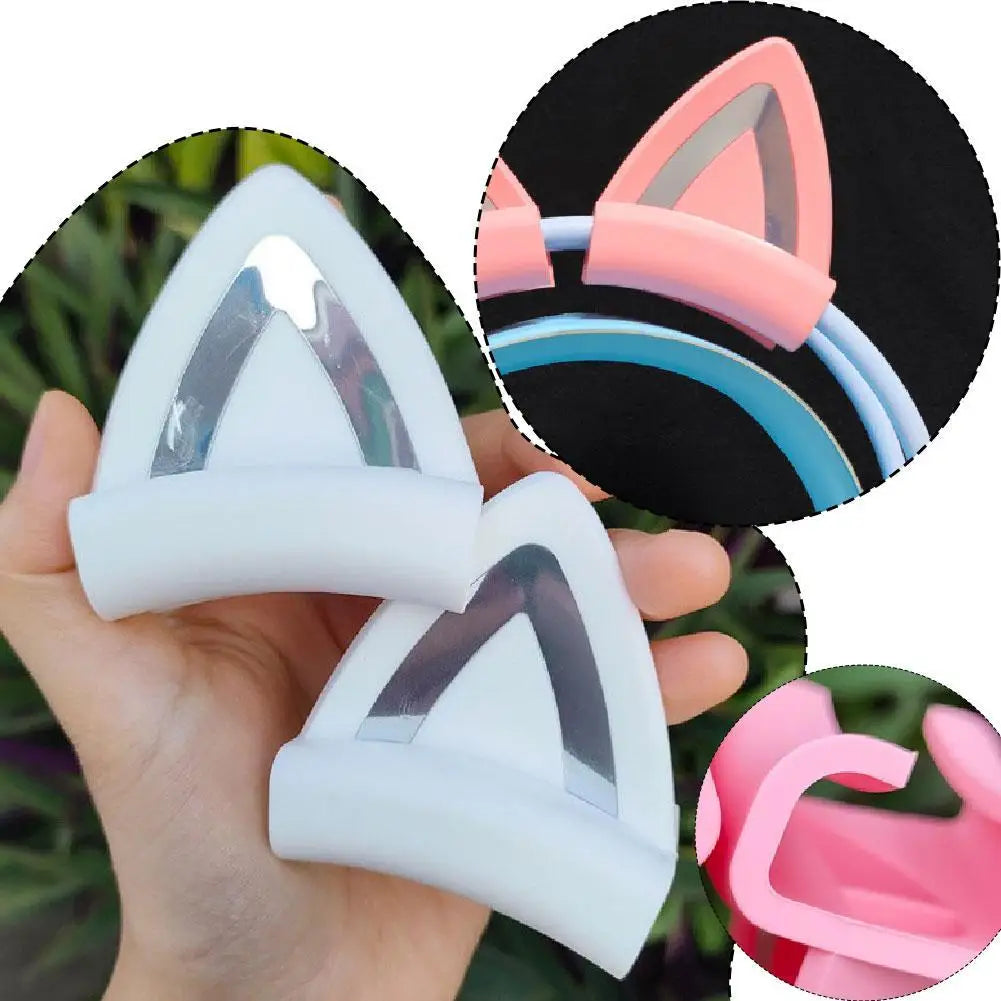 Cat Ear Attachment For Gaming Headphones