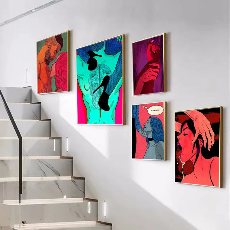 Dom&Sub Sexy Wall Art Collection