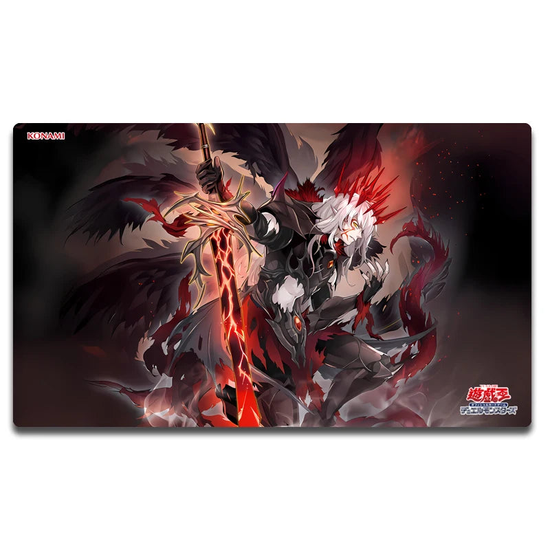YGO Darklord Eveningstar PlayMat