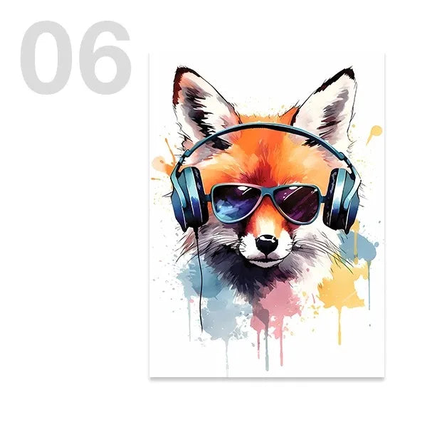 Gaming Animals Wall Art Collection