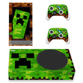 MineCraft Decal Cover for Xbox Series S Console and Controllers