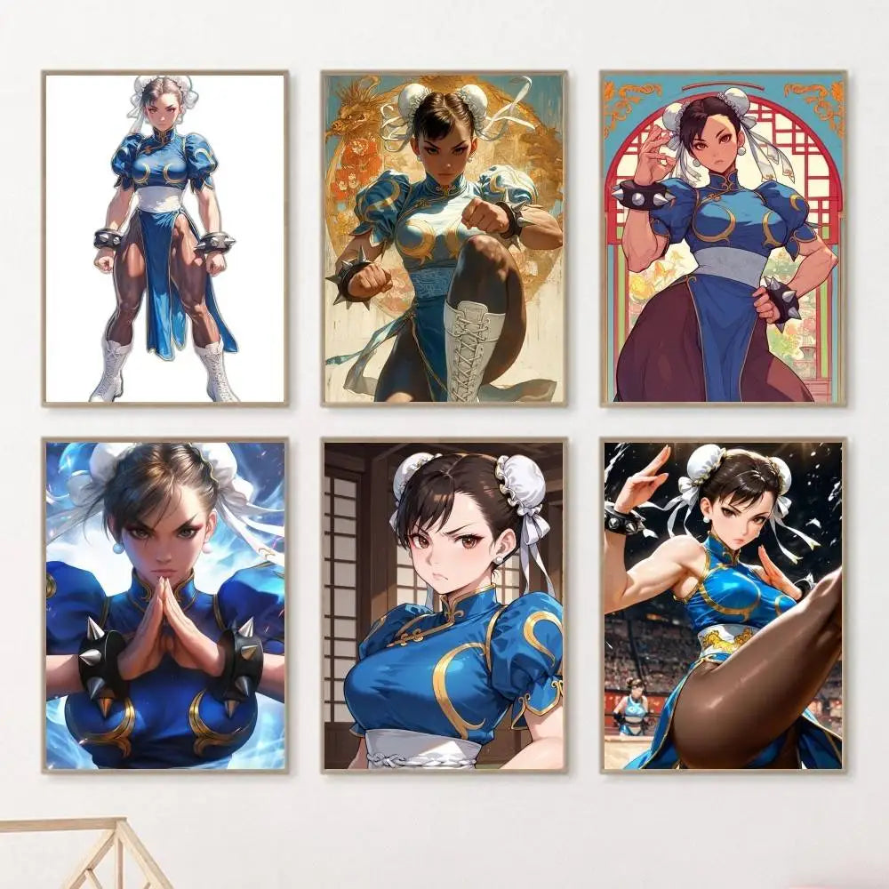 ChunLi Street Fighter Wall Art Collection