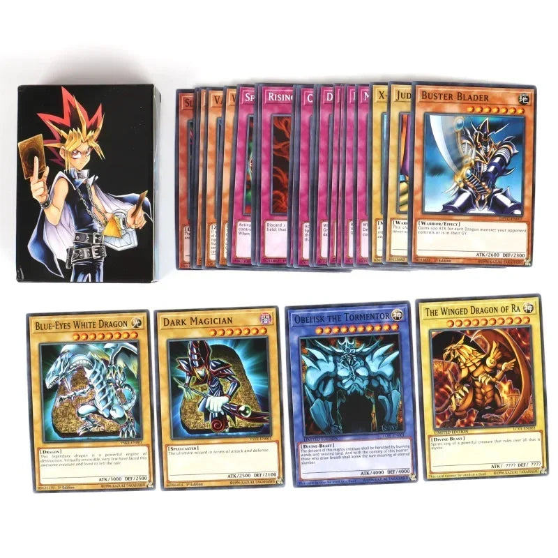 66Pcs W/Box YGO Proxy Cards