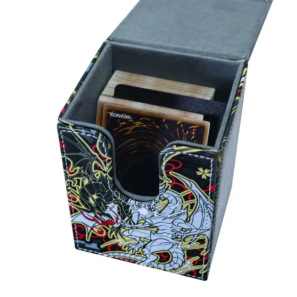 Yu-Gi-OH! Blue-Eyes Red Eyes  Large Capacity Leather Deck Box