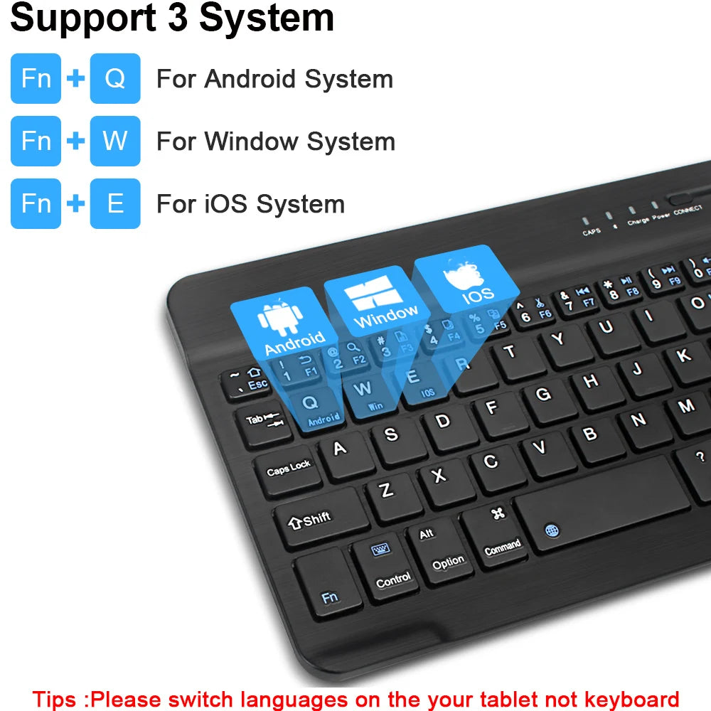 Rechargeable Wireless Mini Keyboard