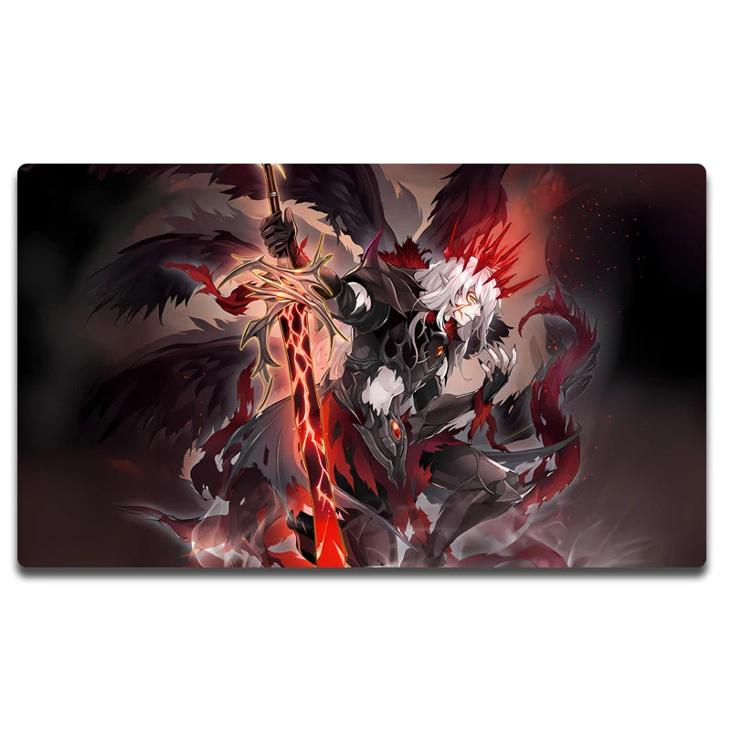 YGO Darklord Eveningstar PlayMat