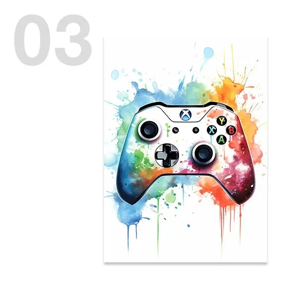 Gaming Animals Wall Art Collection