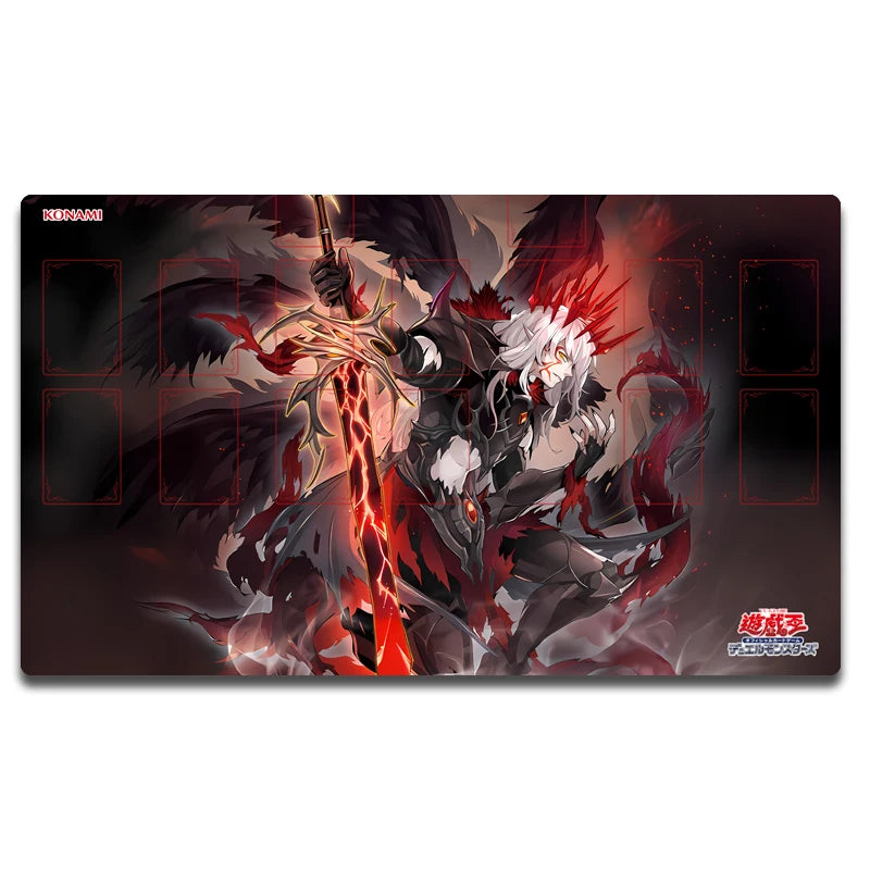 YGO Darklord Eveningstar PlayMat