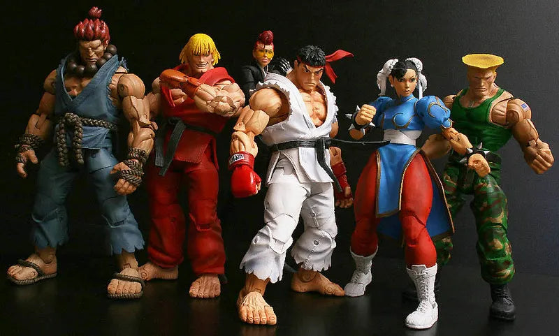 Street Fighter Articulated Action Figure Collectible Models