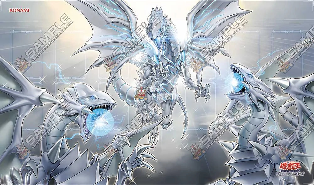 600X350m YGO Blue-Eyes Collection Playmats