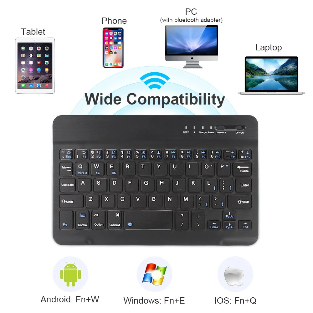 Rechargeable Wireless Mini Keyboard