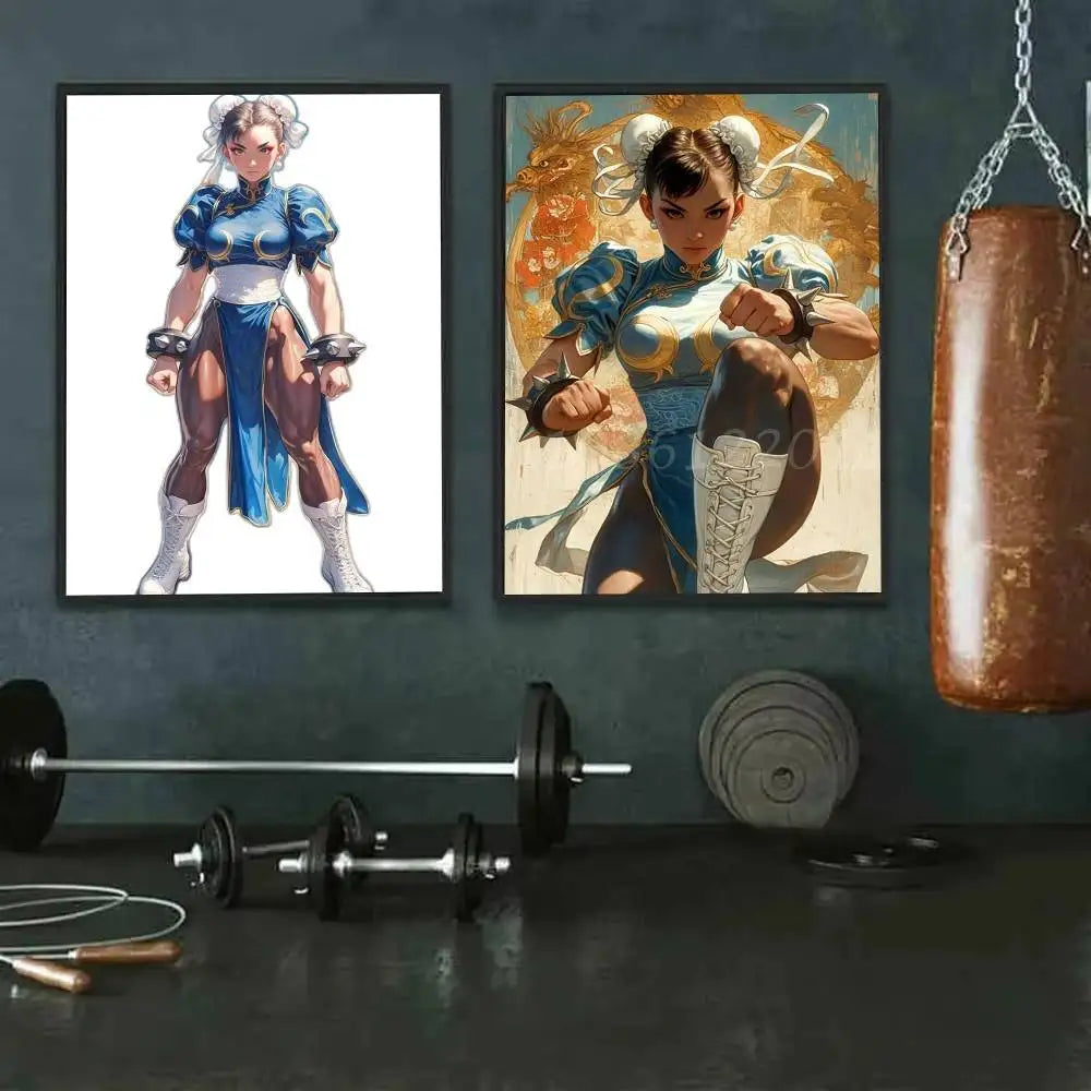 ChunLi Street Fighter Wall Art Collection