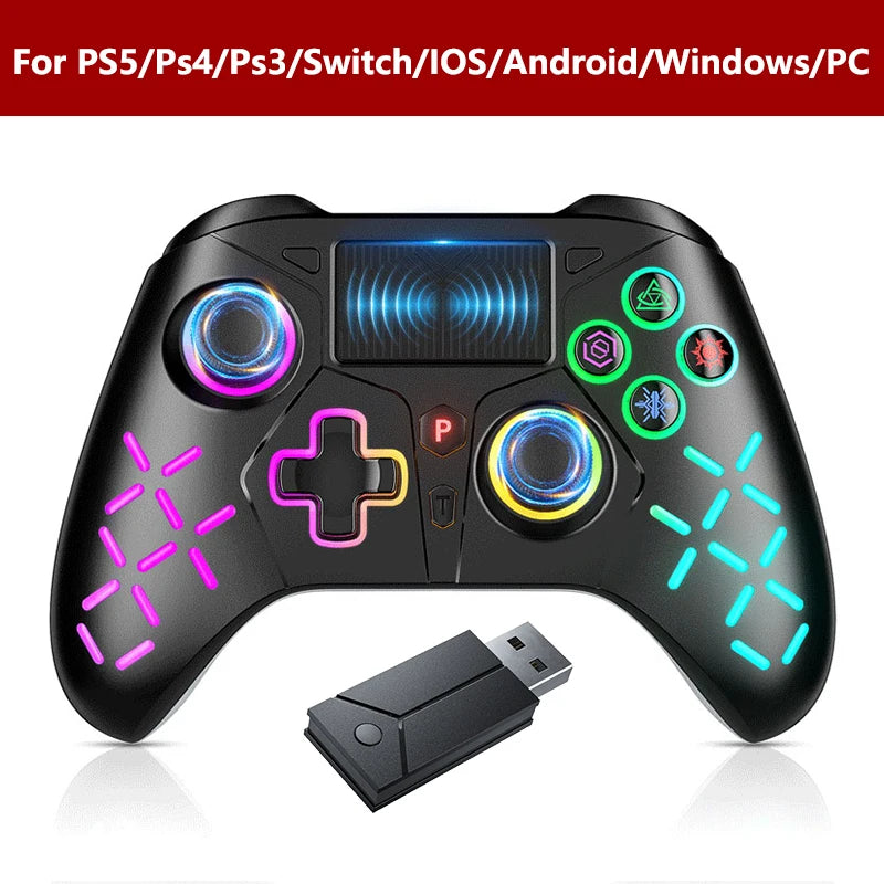 Gamepad For PS5 Console - Dual Vibration - Hall Effect - Turbo Touchpad